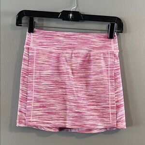 Athleta Girl Goal Getter Skort Purple Spacedye Size S 7